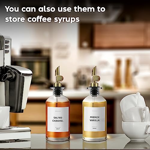 Oil Dispenser for Kitchen (4 Count)
