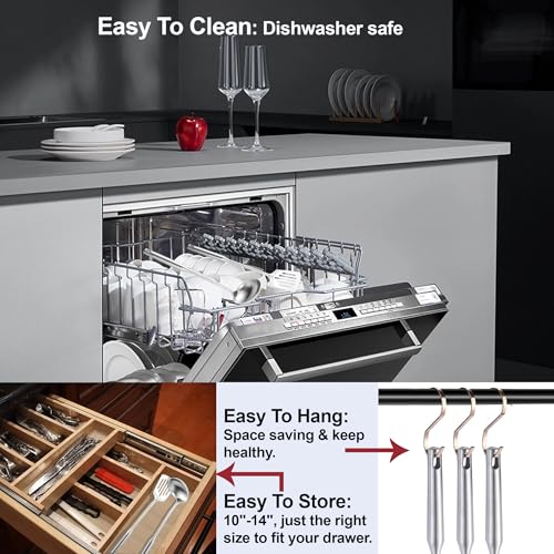Stainless Steel Kitchen Utensils 12 Pcs (12 Count)