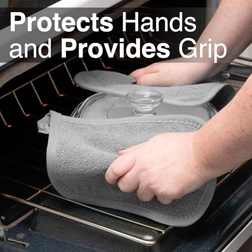 Terry Potholder & Hot Pad (4 Count)