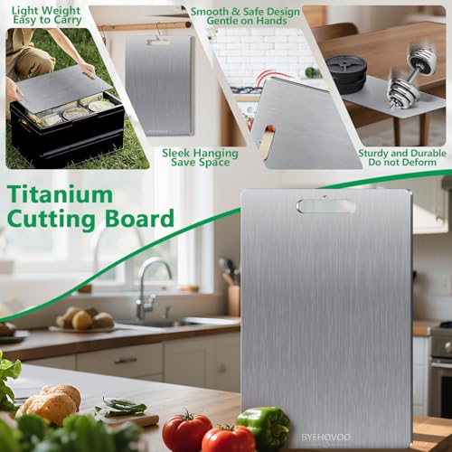 Titanium Cutting Board for Kitchen