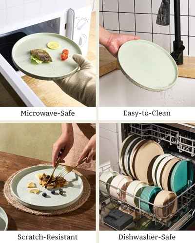 Stoneware Dinnerware Set for 8 (24 Count)