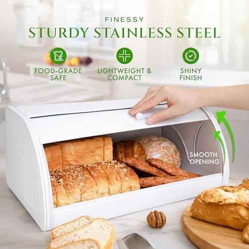 Large Bread Box Roll Top