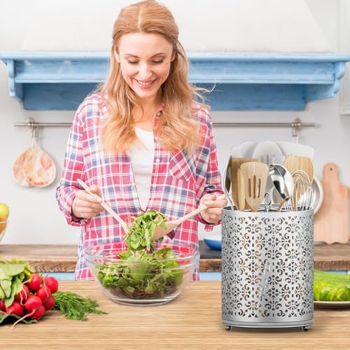 360° Rotating Utensil Holder