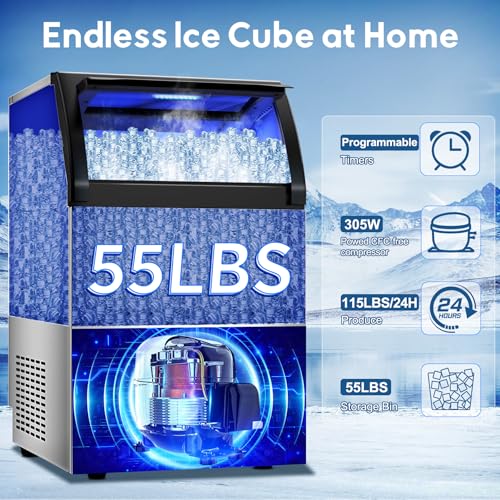 Commercial Gourmet Ice Maker Machine