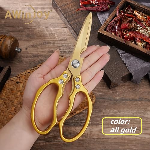Japanese Gold Kitchen Scissors