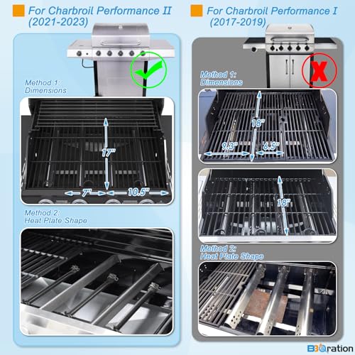 17" Grill Grate for Charbroil Performance 5 Burner 463449021