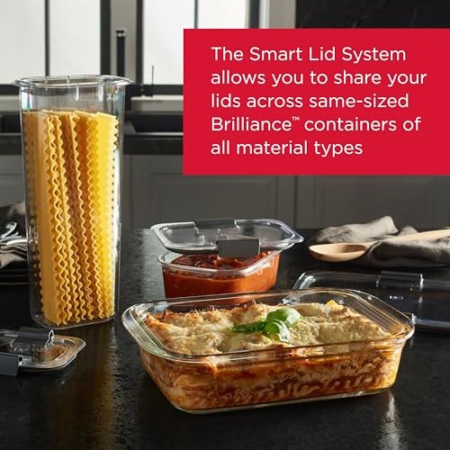 Brilliance Glass Food Storage Containers (4 Count)