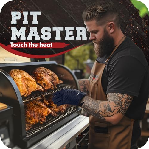 XL Silicone Smoker BBQ Gloves (2 Count)