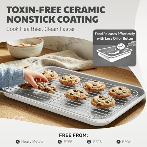6 Pc Stackable Baking Pans Set (6 Count)