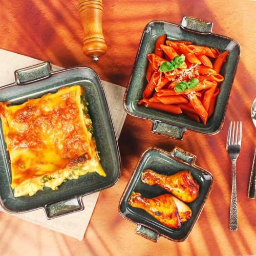 Ceramic Casserole Baking Dish (2 Count)