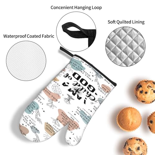 Christian Oven Mitts and Pot Holders Sets of 3 (3 Count)