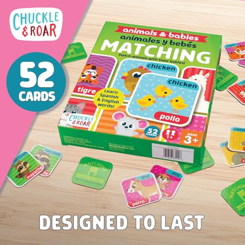 Animals & Babies Memory Matching Game