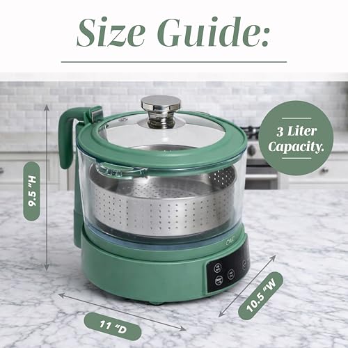 Glass Mini Low Carb Rice Cooker