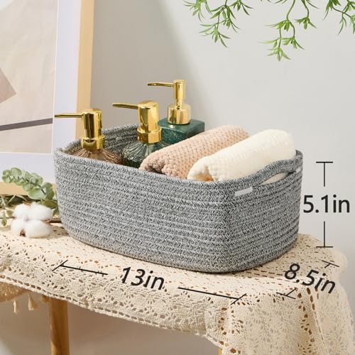 Small Storage Baskets for Organizing (4 Count)