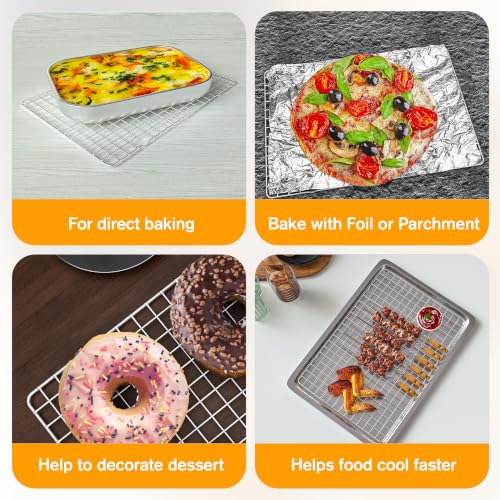 2 PCS Cooling Racks for Cooking and Baking