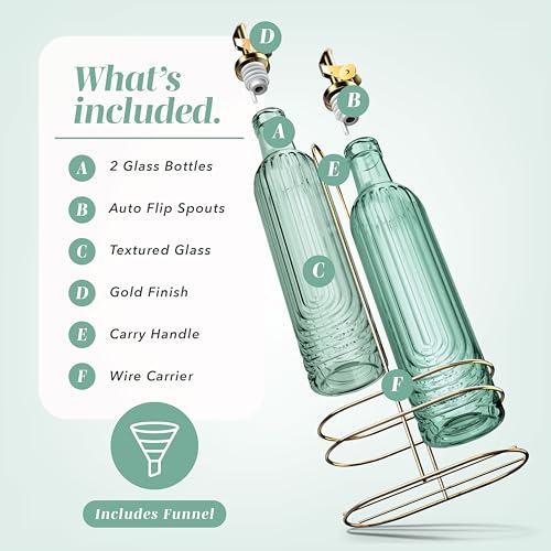 Glass Olive Oil Bottle Dispenser