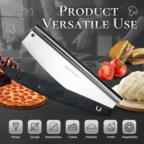 16 Inch Pizza Cutter Rocker Blade