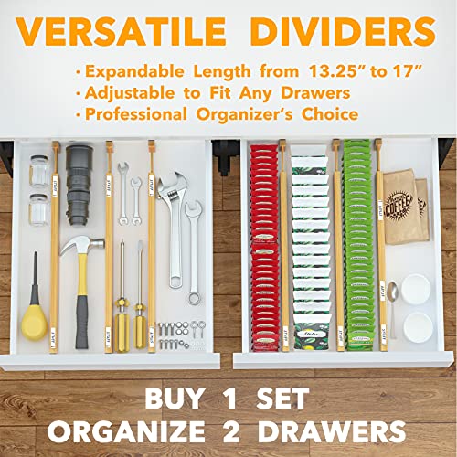 Bamboo Drawer Dividers