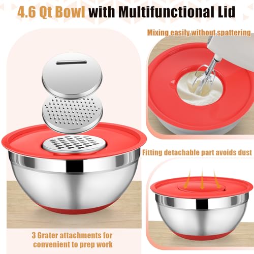 Mixing Bowls with Lid Set