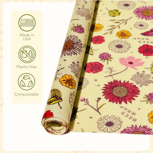 Beeswax Wrap Roll (5 Sq Ft)