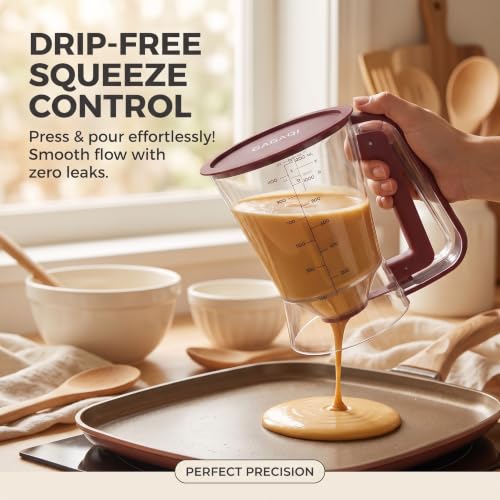 Pancake Batter Dispenser (40 Ounce)