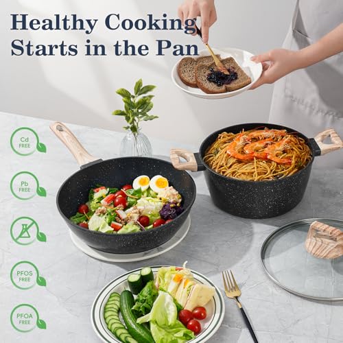 Pots and Pans Set Non Stick