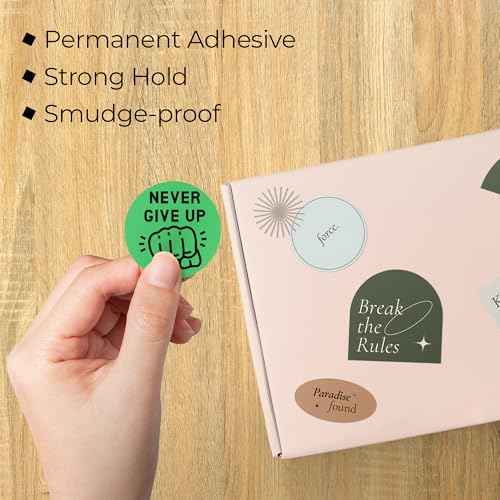 Dark Green Thermal Labels (300 Count)