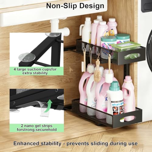 2 Pack Under Sink Organizer (2 Count)