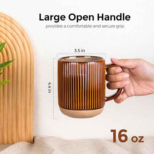 Coffee Mugs Set of 6 (6 Count)