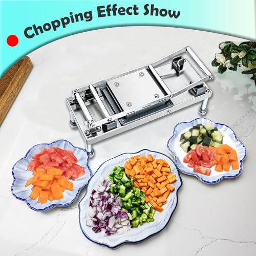 Vegetable Chopper Veggie Cutter Onion Food Potato Tomato Dicer With Blade
