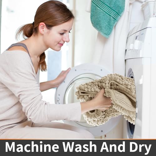 Toilet Rug U Shaped Washable 24x20 Inch