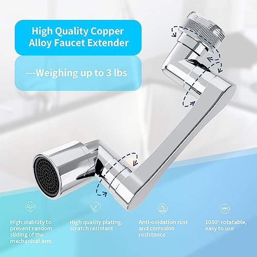 1080° Swivel Faucet Extender (2 Count)