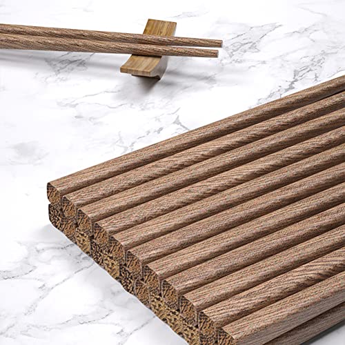 Reusable Wenge Wood Chopsticks (10 Count)