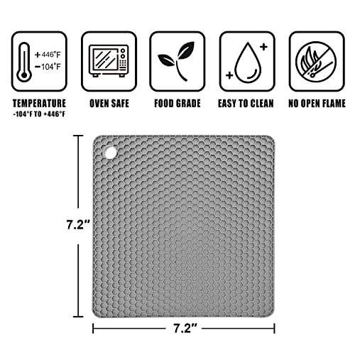 Silicone Trivet Mats (4 Count)