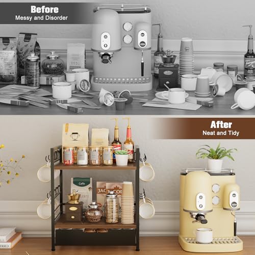 Coffee Bar Station Organizer