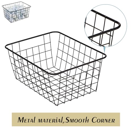 Wire Kitchen Storage Basket 4 Packs