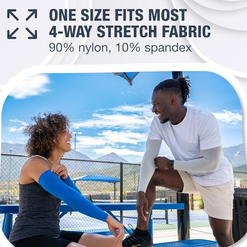 Non Slip Cooling Arm Sleeves for Men & Women