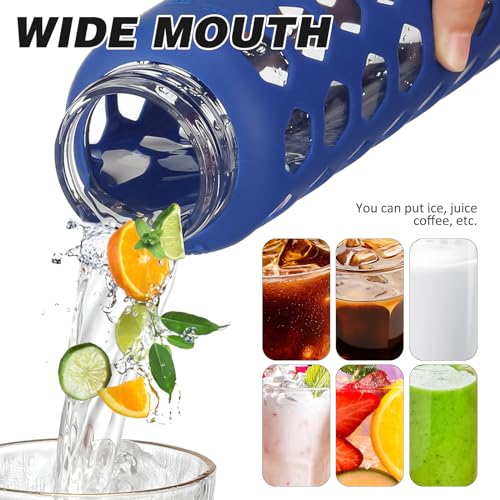 Glass Water Bottle