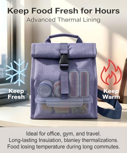 Insulated Foldable Lunch Bag