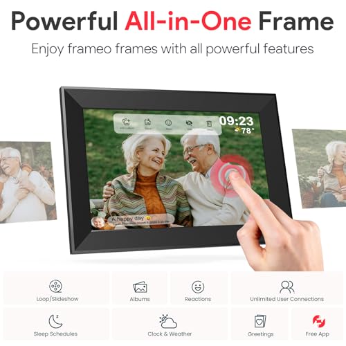 10.1 Inch Digital Picture Frame with 32GB Storage