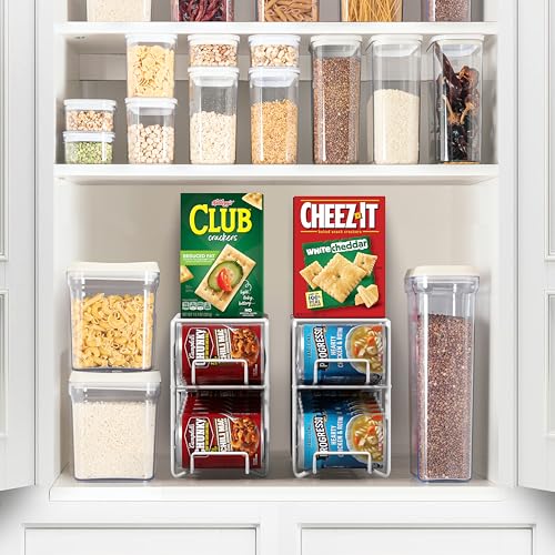 Soda Can Dispenser Rack for Fridge (12 Count)