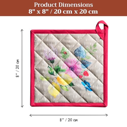 Pot Holders 100% Cotton Potholders (2 Count)
