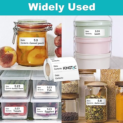 500pcs Food Freezer Labels (500 Count)