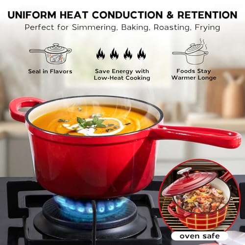 Cast Iron Sauce Pan Pot
