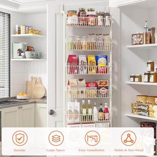 Over the Door Pantry Organizers and Storage