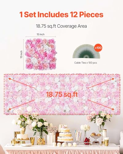 3D Flower Wall Panel