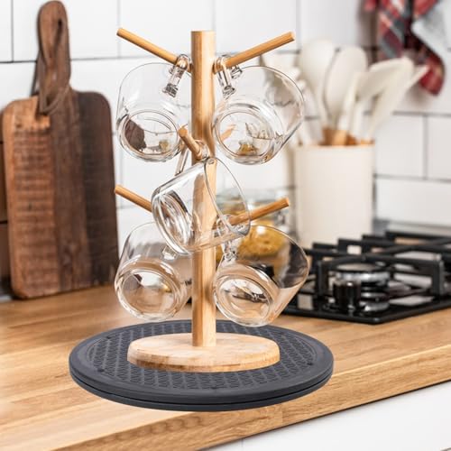 6 Pack 12 Inch Lazy Susan Turntable (6 Count)