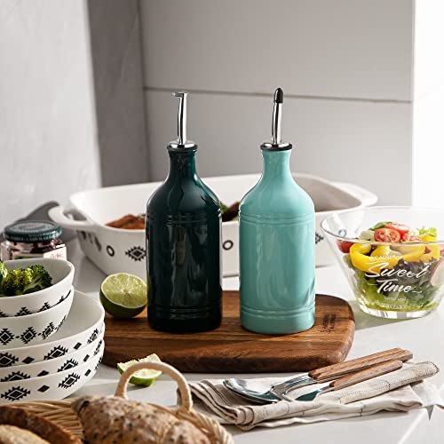 Sweejar Ceramic Olive Oil Dispenser Bottle