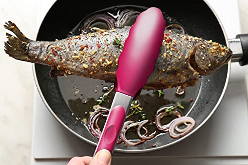 2 Pack Silicone Kitchen Tongs (2 Count)