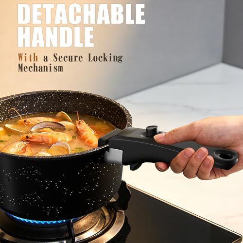 21Pcs Pots and Pans Set Non Stick